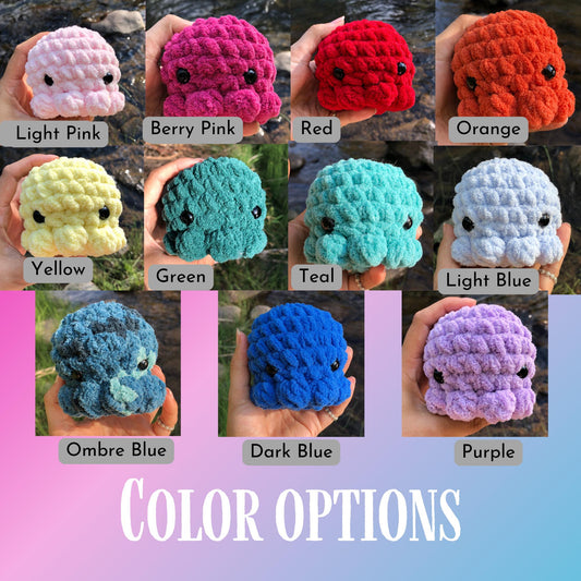 Mini Octopus Crochet Plushie