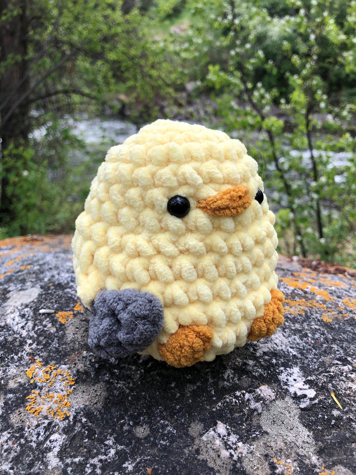 Stabby Duck Crochet Plushie
