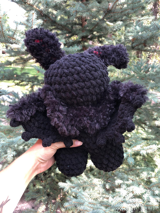 Mothman Crochet Plushie