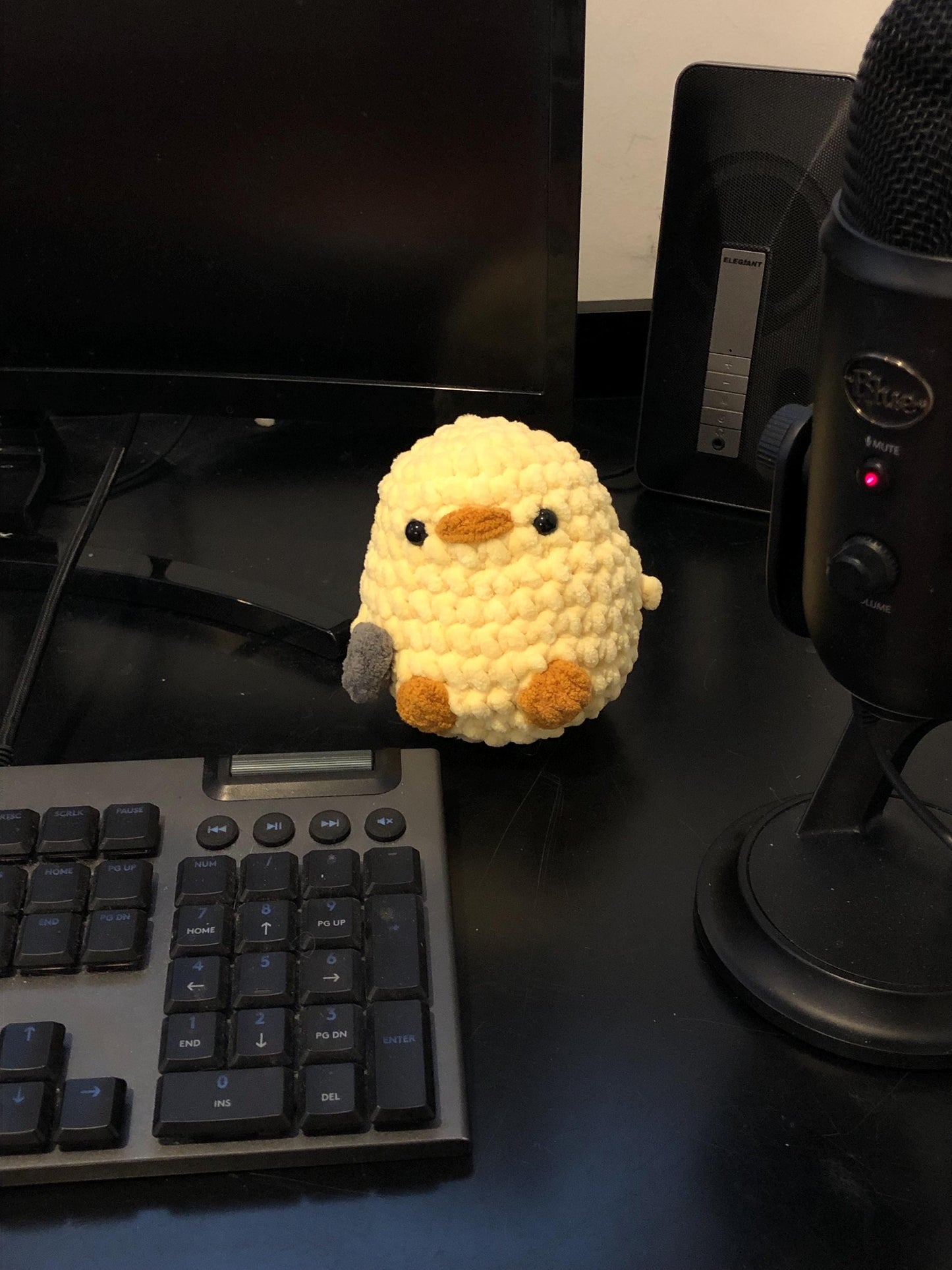 Stabby Duck Crochet Plushie
