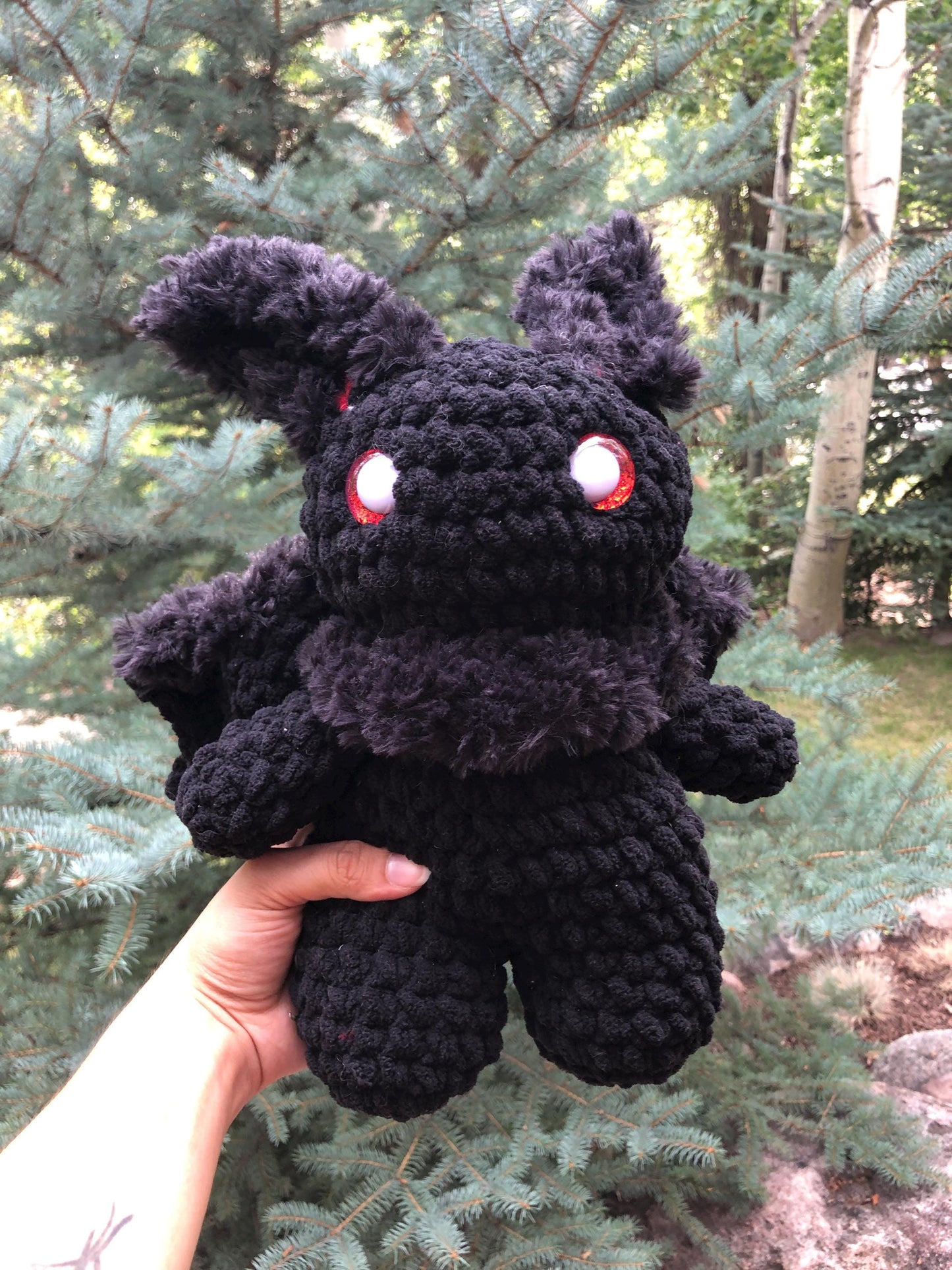 Mothman Crochet Plushie