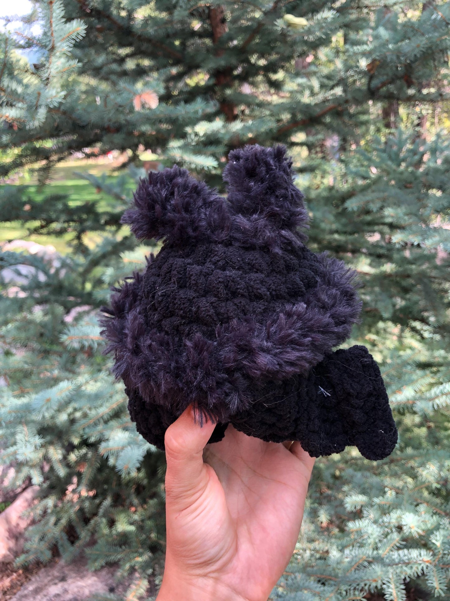 Chonky Mothman Crochet Plushie