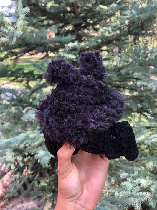 Chonky Mothman Crochet Plushie