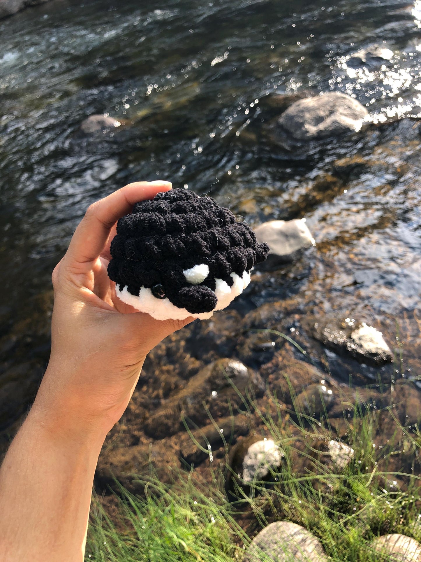 Mini Whale Crochet Plushie