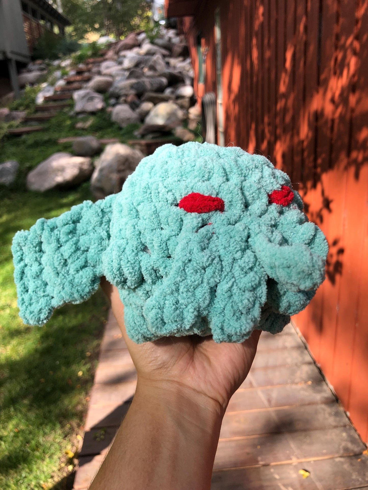 Chonky Cthulu Crochet Plushie