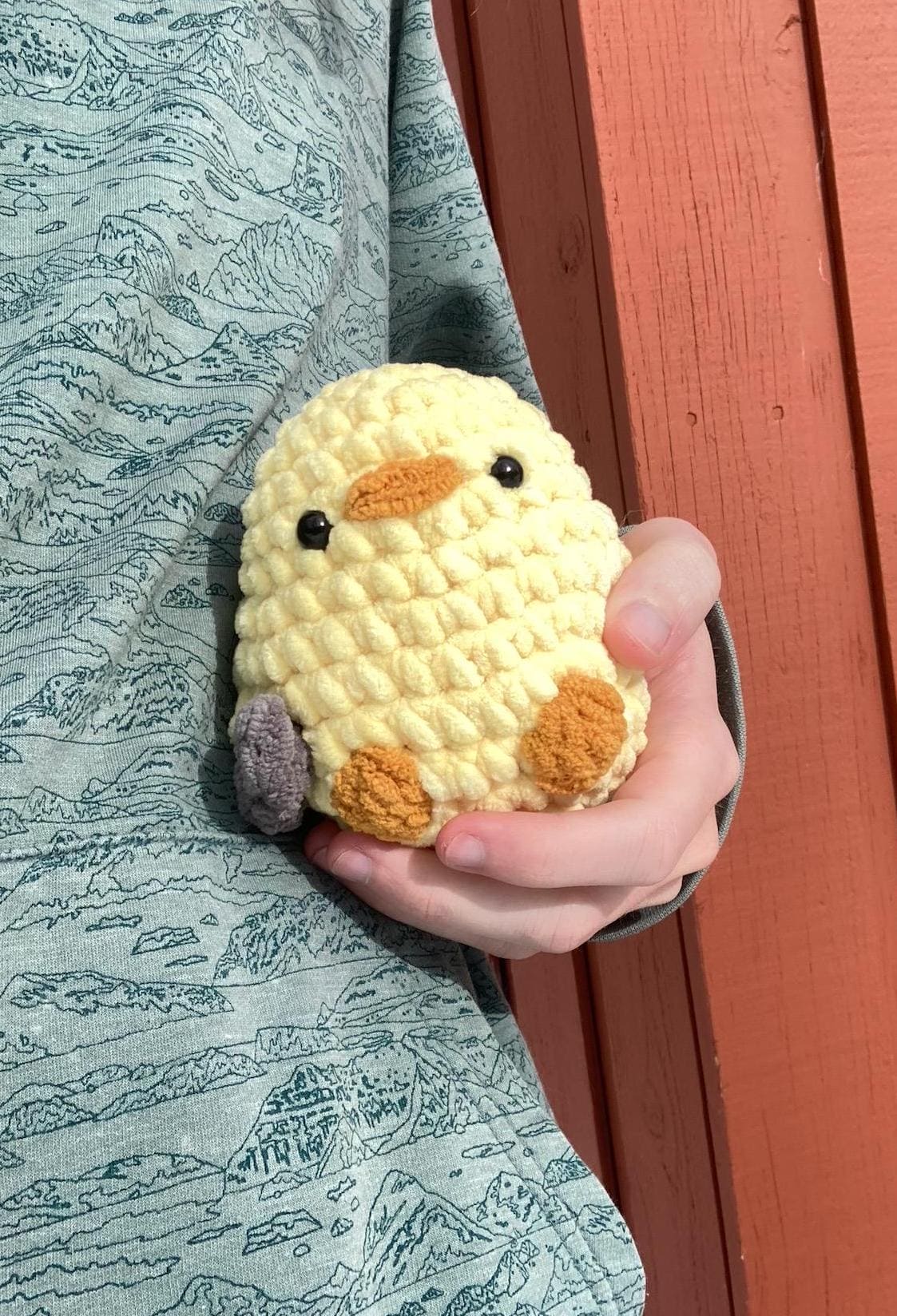 Stabby Duck Crochet Plushie