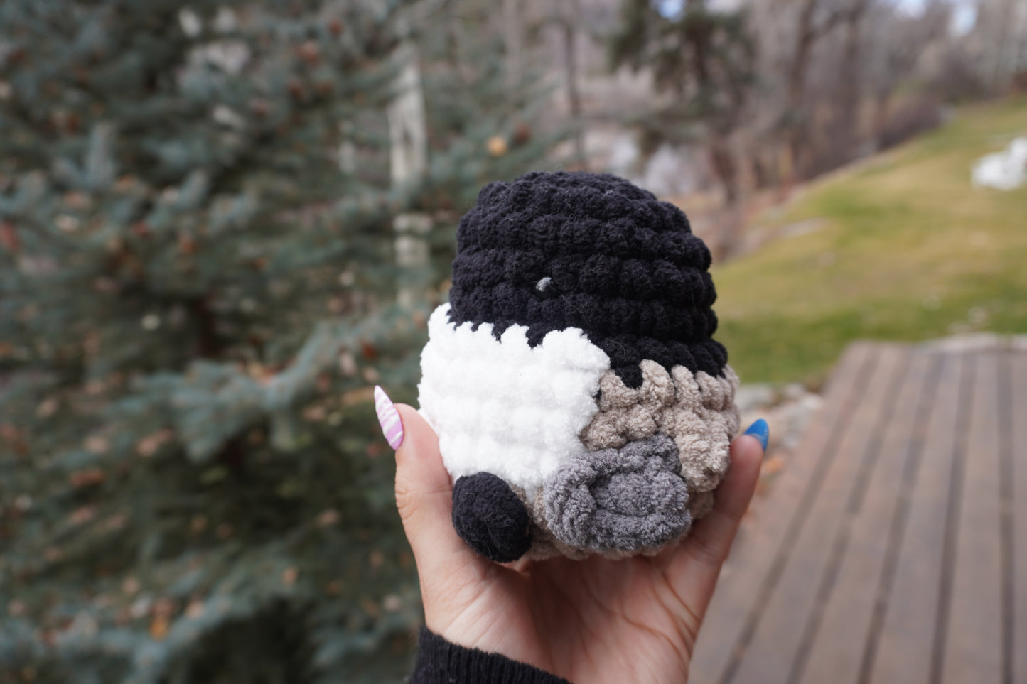 Stabby Goose Crochet Plushie