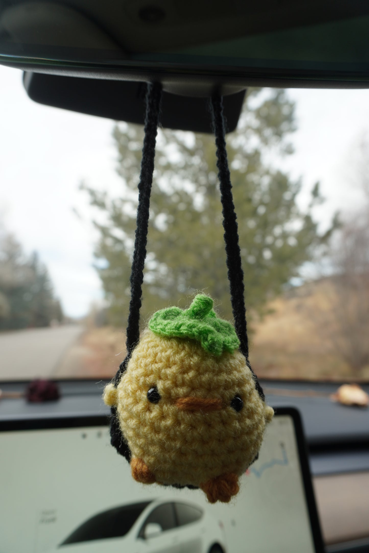 Anime-Inspired Spa Duck Spirit Crochet Buddy