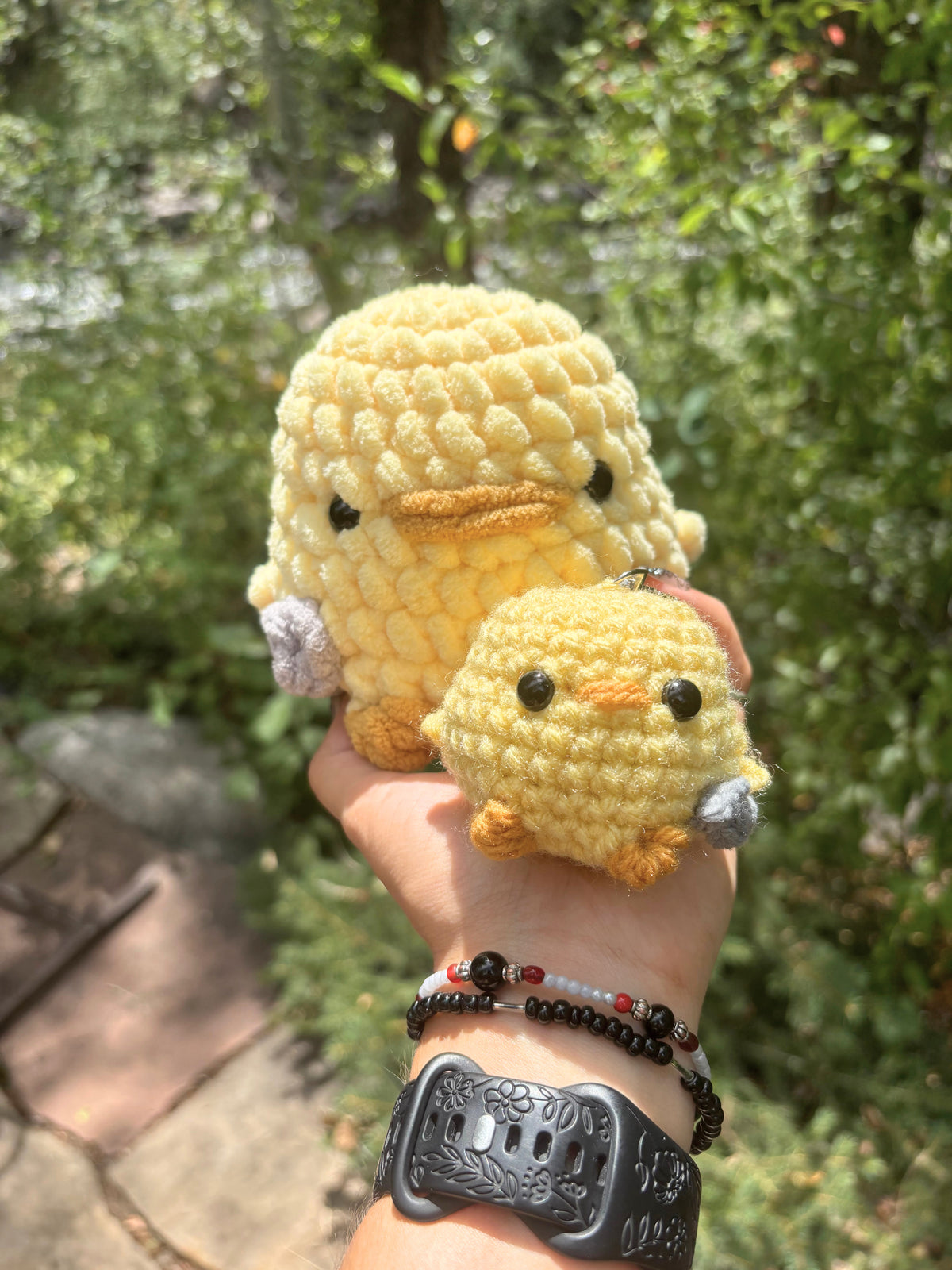 Stabby Duck Plush Bag Charm