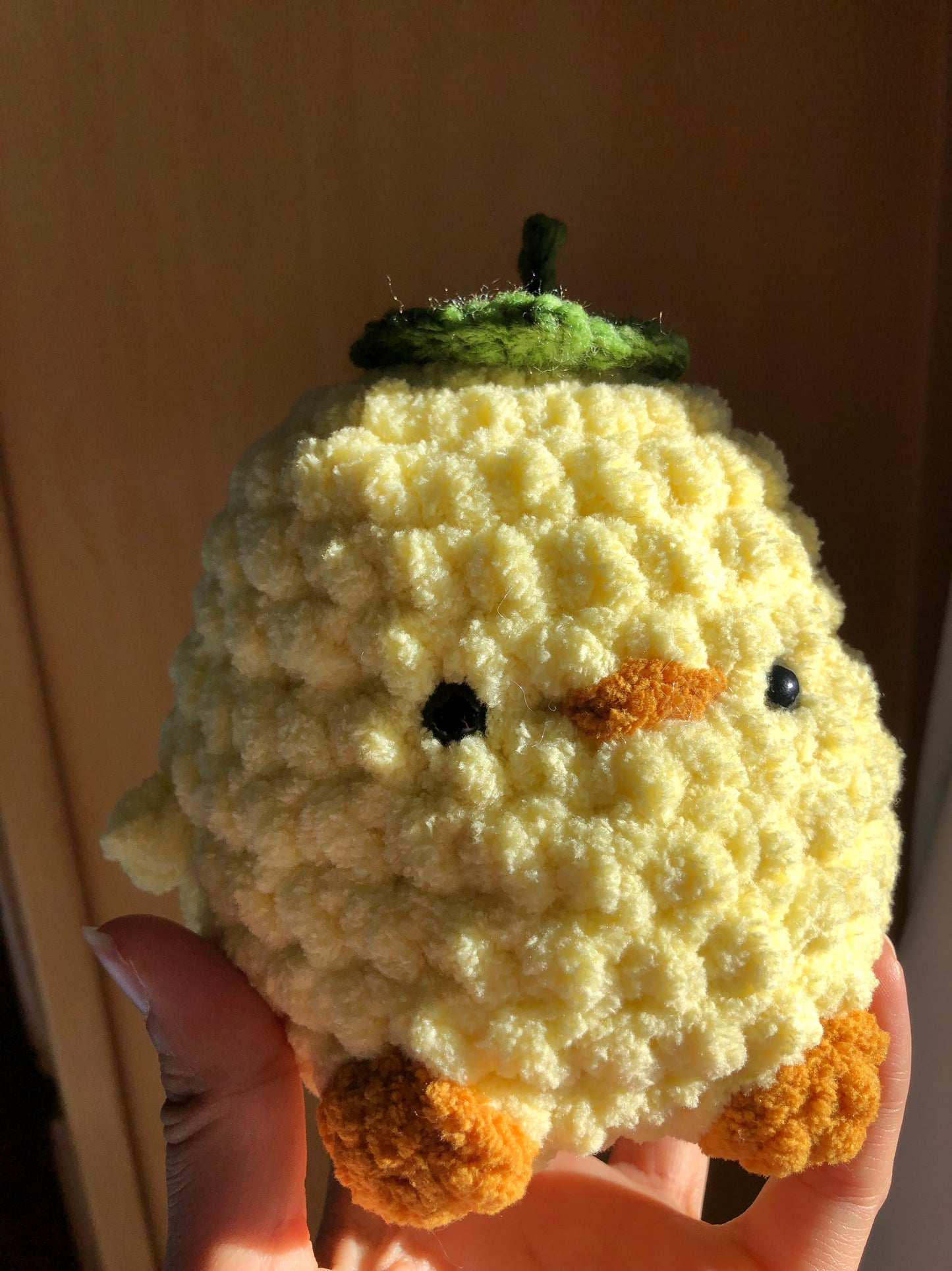 Anime-Inspired Spa Duck Spirit Crochet Plushie