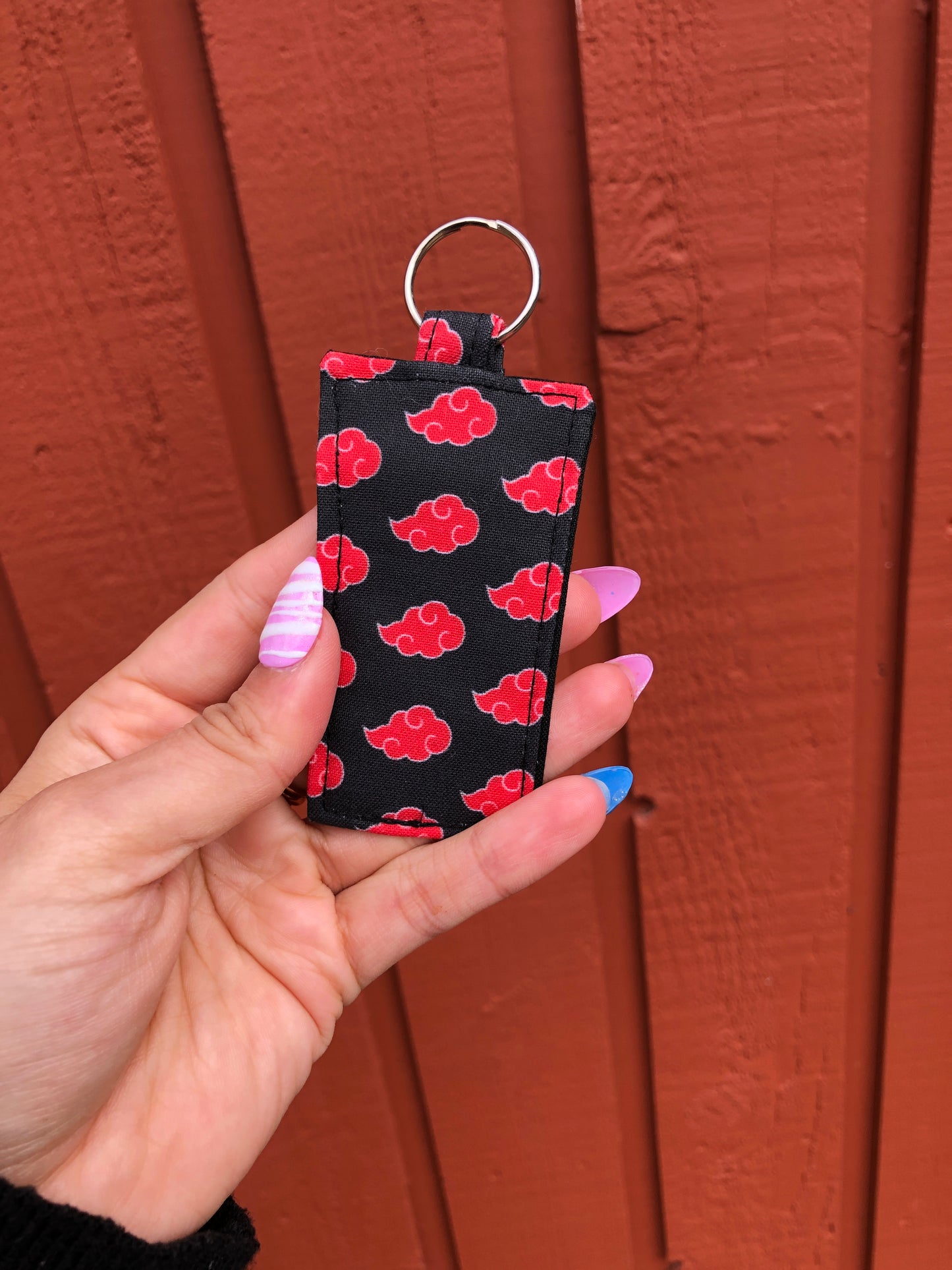 Anime-Inspired Lip Balm Holder Keychain