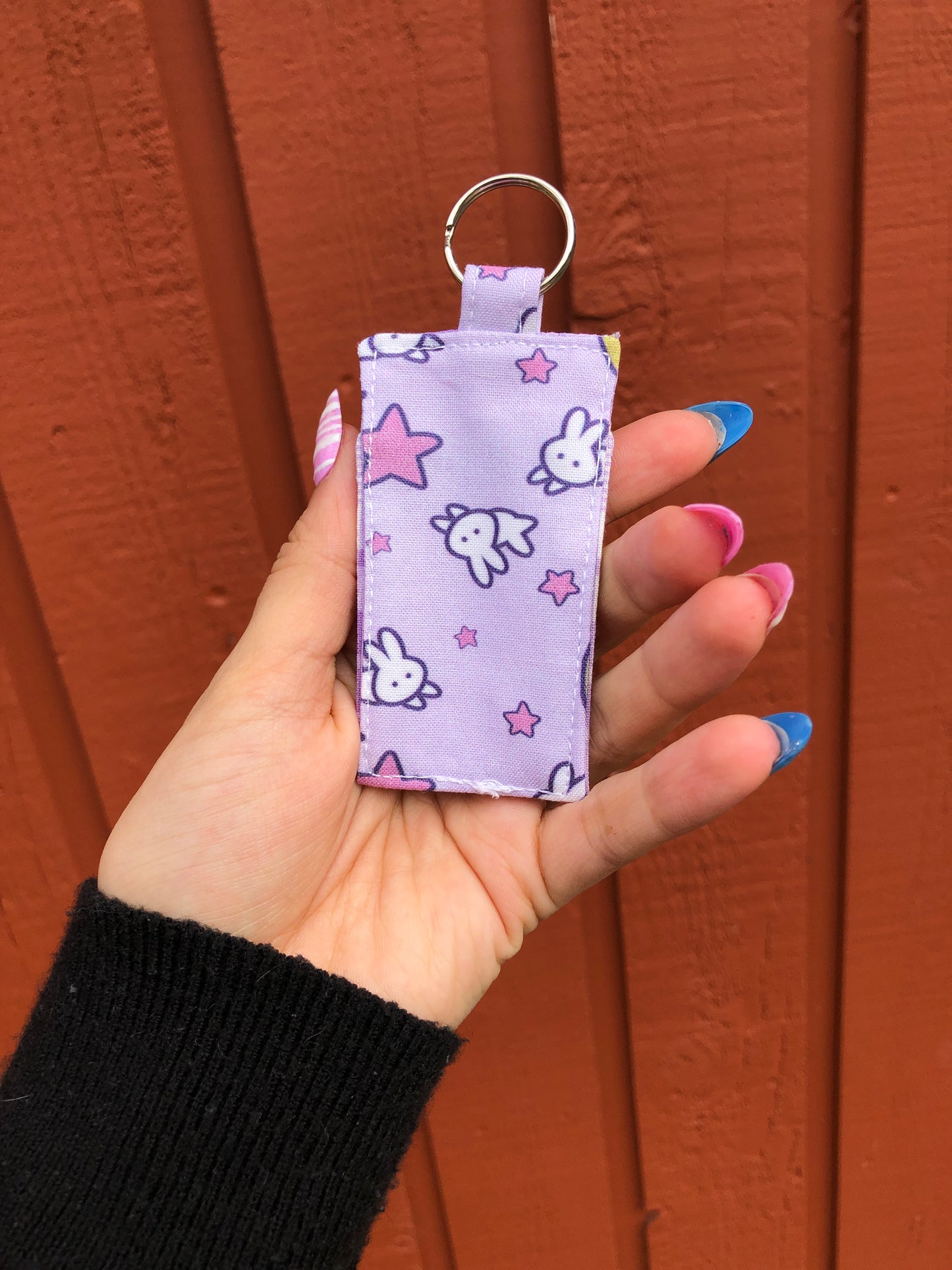 Anime-Inspired Lip Balm Holder Keychain