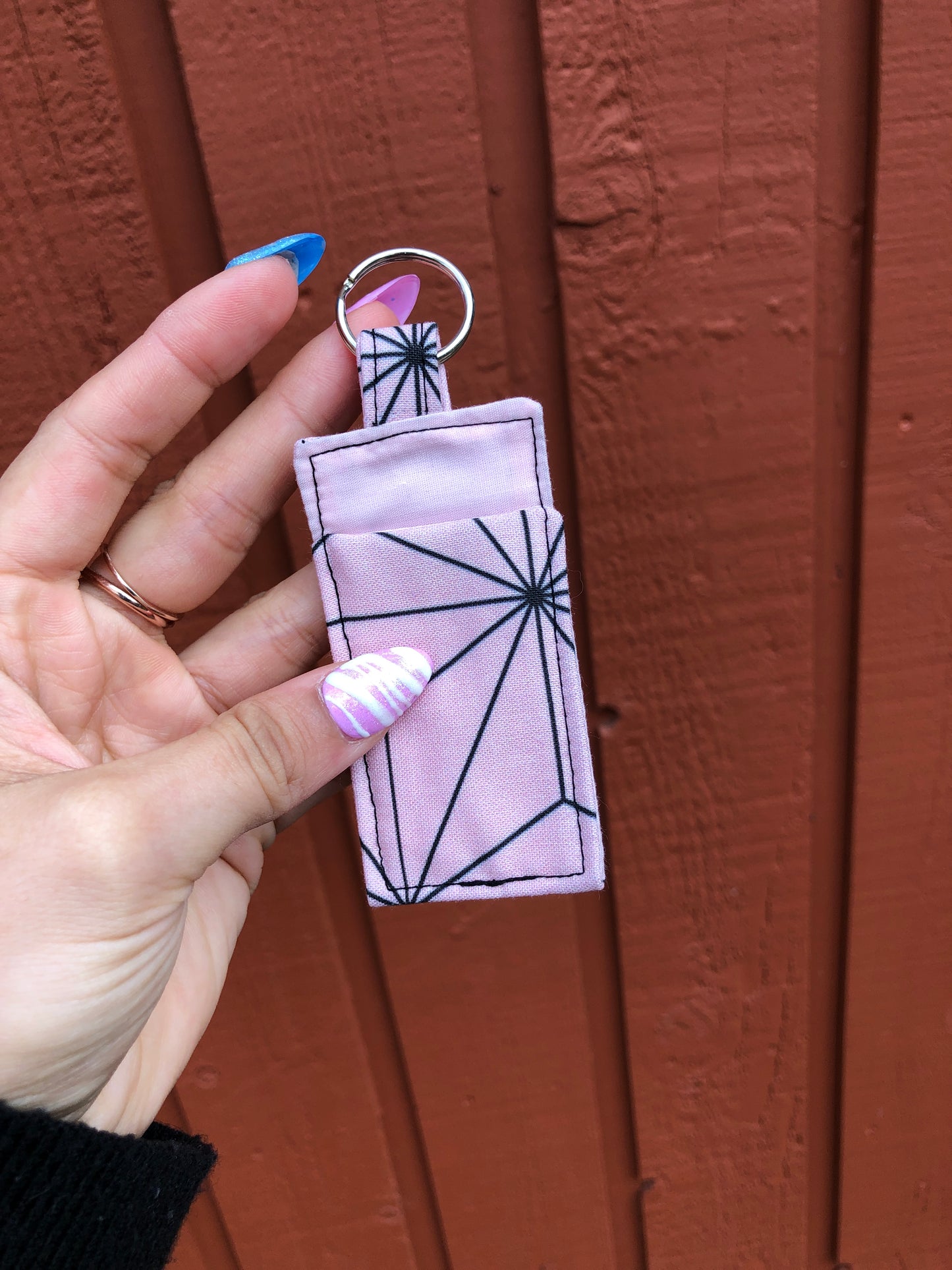 Anime-Inspired Lip Balm Holder Keychain