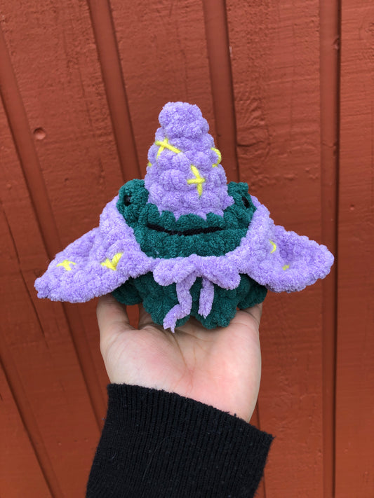 Wizard Frog Crochet Plushie