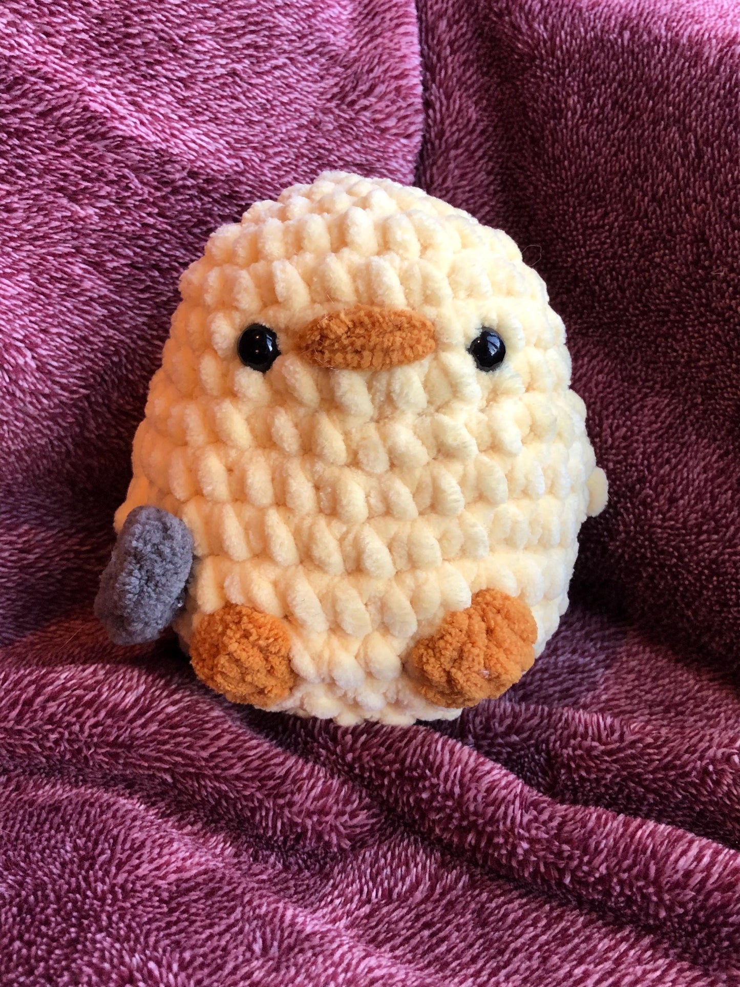 Stabby Duck Crochet Plushie