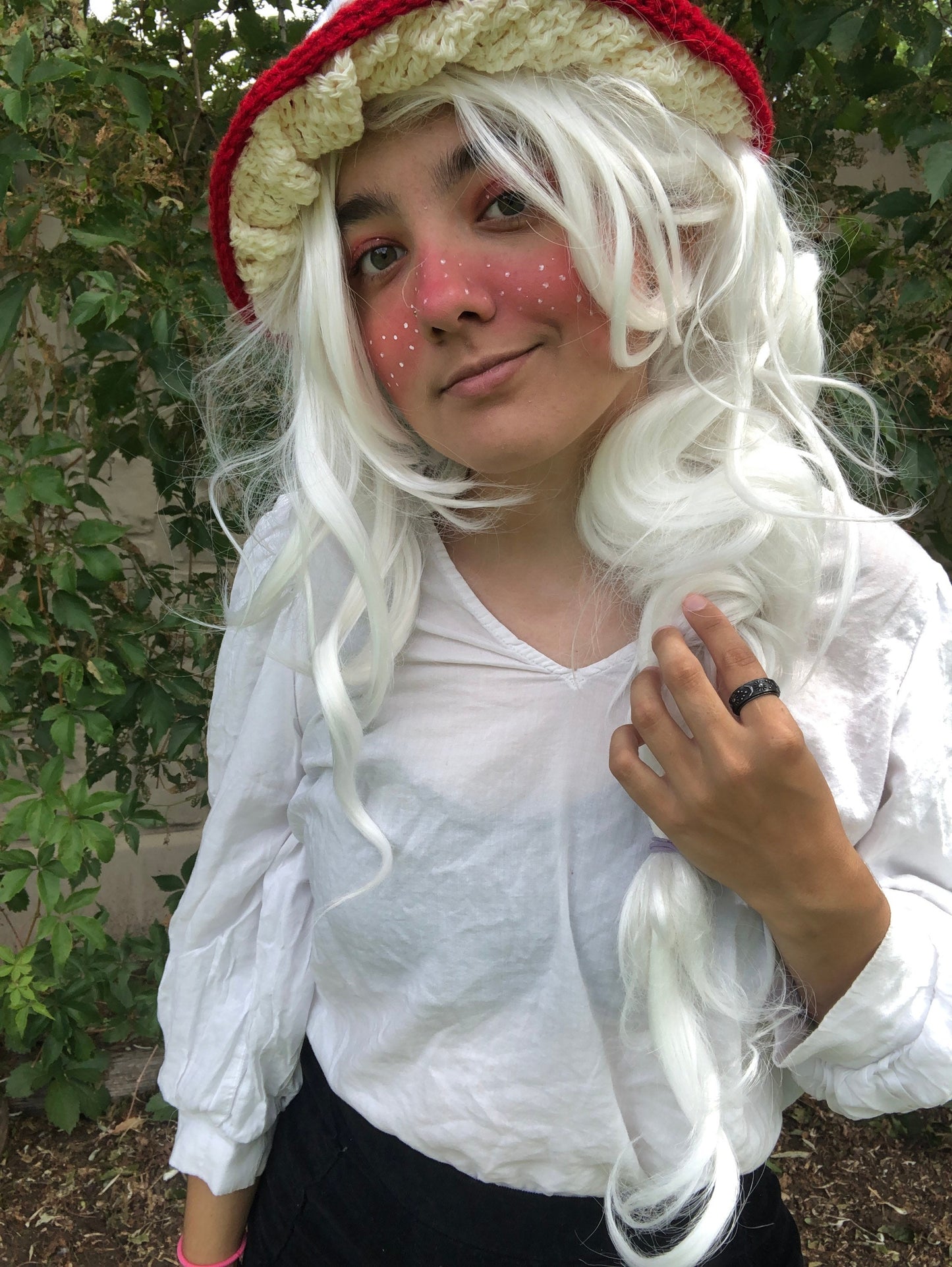 Glow in the Dark Crochet Mushroom Bucket Hat