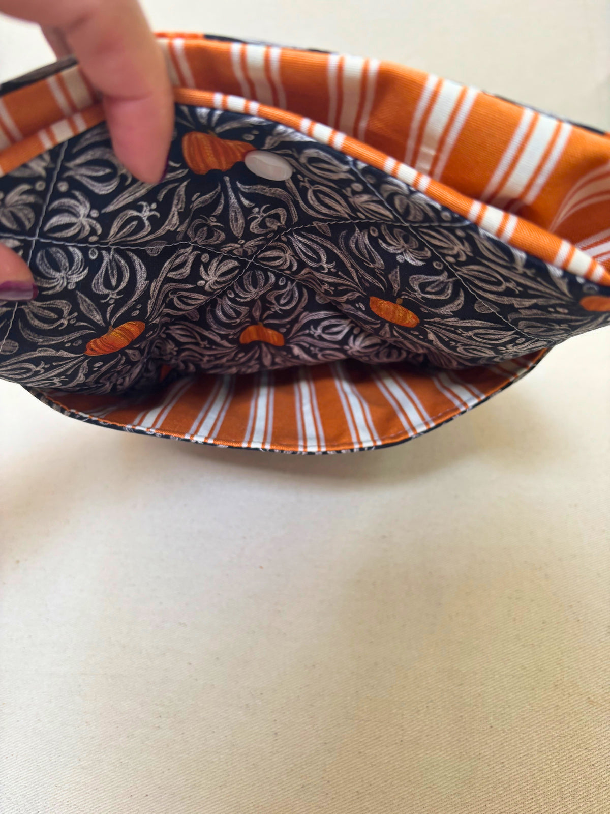 Victorian Pumpkin Book/E-reader Sleeve