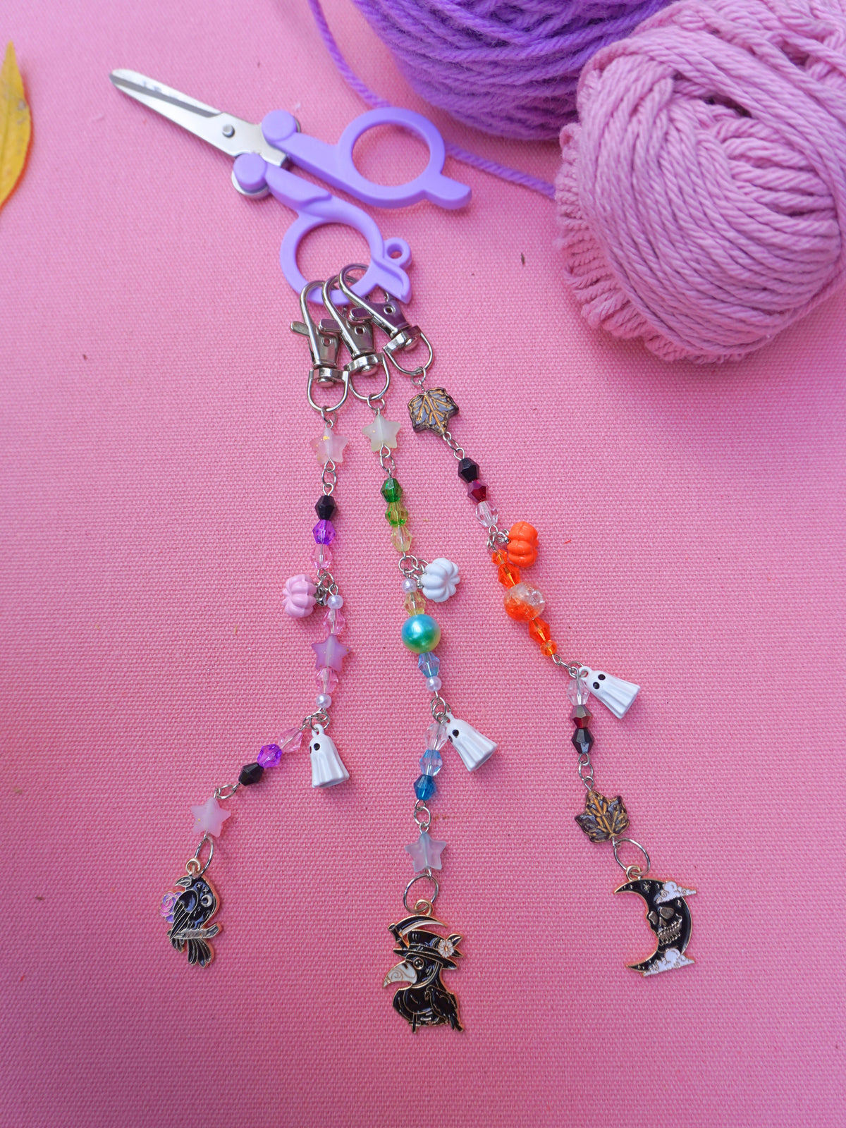 Autumn Magic Scissor Fob